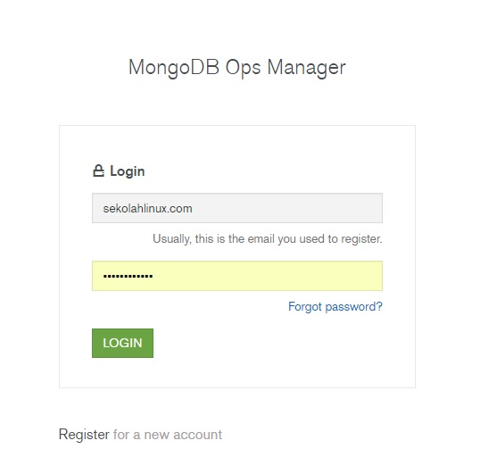 Install mongodb OPS manager pada centos 7